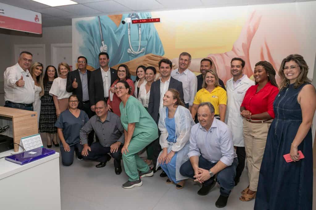 Pinhais, 08 de dezembro de 2025 - Governador Carlos Massa Ratinho Junior inaugura o Hospital e Maternidade Municipal Papa Francisco.