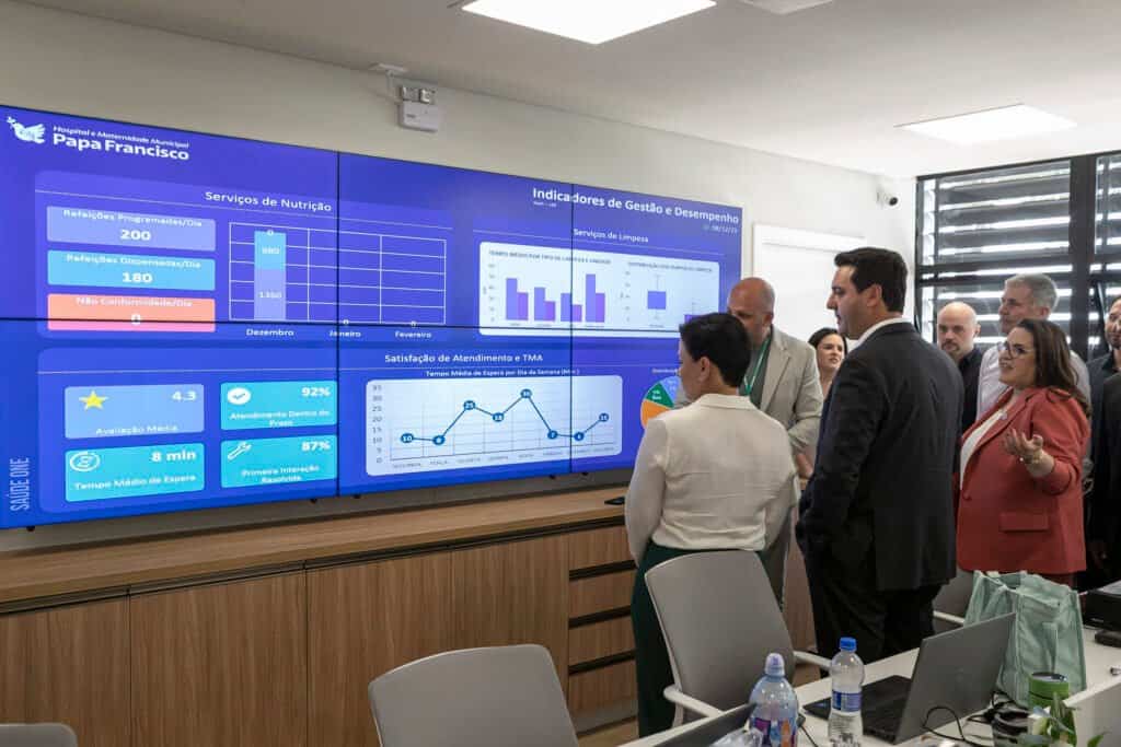 Pinhais, 08 de dezembro de 2025 - Governador Carlos Massa Ratinho Junior inaugura o Hospital e Maternidade Municipal Papa Francisco.