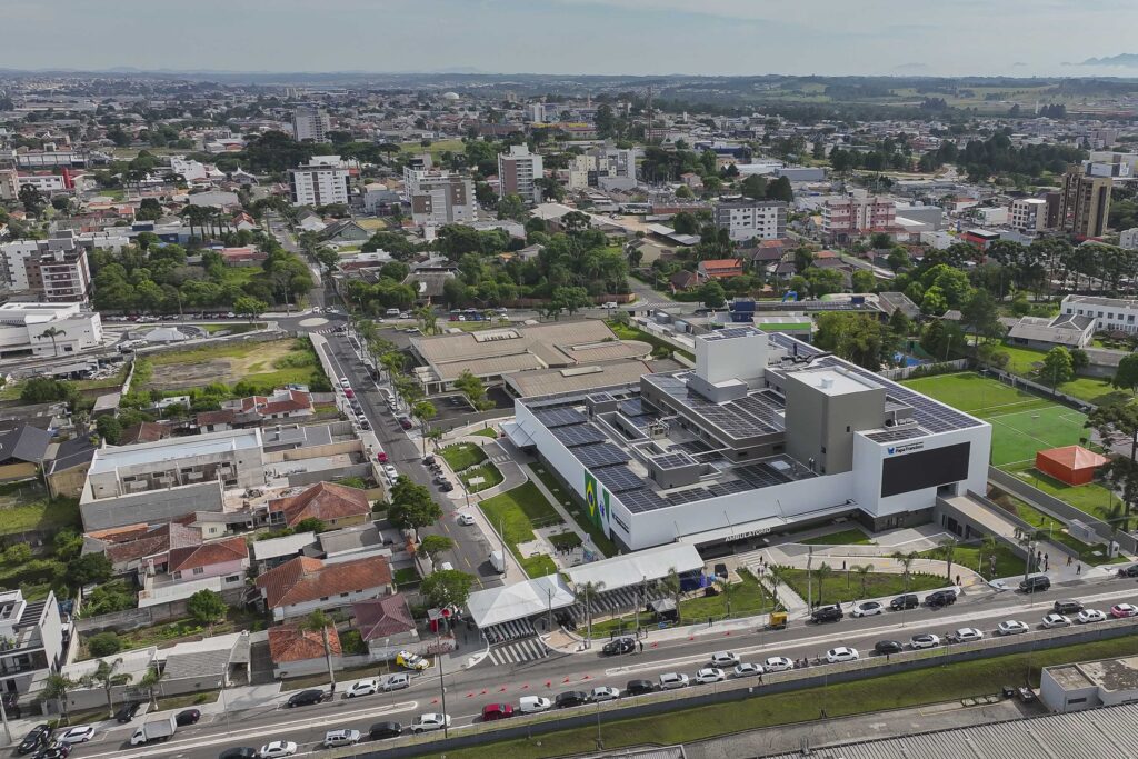 Pinhais, 08 de dezembro de 2025 - Governador Carlos Massa Ratinho Junior inaugura o Hospital e Maternidade Municipal Papa Francisco.